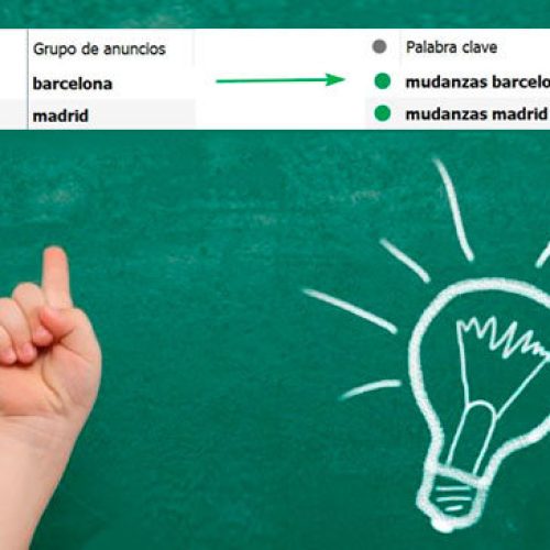 Palabras de fórmula en Google AdWords Editor